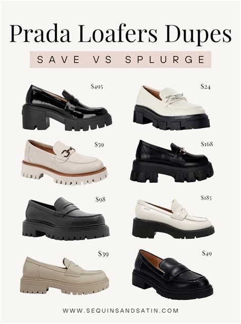 prada slides dupe|prada loafers look alikes.